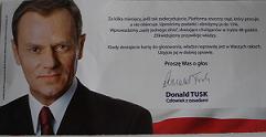 Tusk Wahlbroschuere