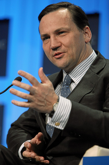 Der polnische Aussenminister Radoslaw Sikorski.